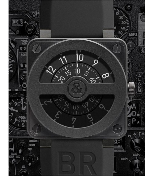 Bell & Ross Automatic 46mm Mens Watch Replica BR 01 COMPASS